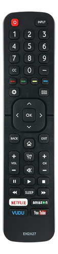 Control Hisense Smart Tv En2a27 Netflix Amazon Vudu Mayoreo