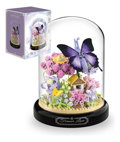 Bloque De Flores Para Insectos, Abeja, Mariposa, Bonsái, Mod