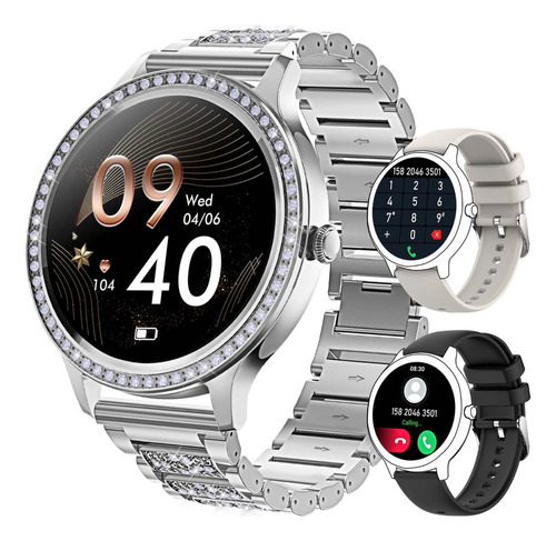 Reloj Inteligente Moda For Mujer Con Bluetooth Call Hear A