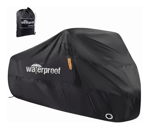 Cubierta Impermeable Para Motocicleta Con Agujero Anti-uv Xl