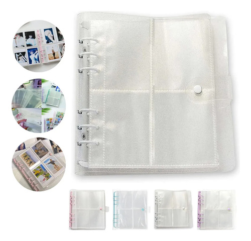 Carpeta A5 Pulgadas Transparente Para Photocards