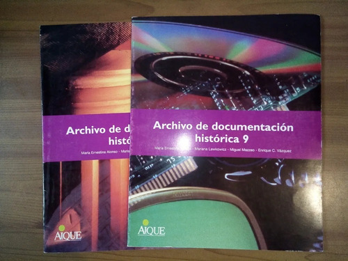 Pack Archivo De Documentacion Historica Nº 7 Y 9 Aique