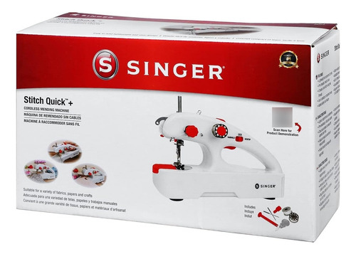 Máquina De Coser Portatil Singer® Stitch Quick© +