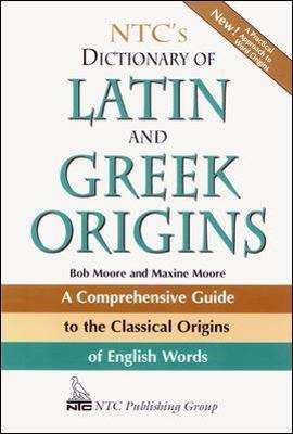 Libro Ntc's Dictionary Of Latin And Greek Origins - Rober...