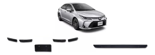 Toyota Corolla 2022 Hibrido Gomas Protector Paragolpes Kenny