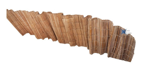 Esteira De Palha 2,30m Tapete Pergolado Painel 8 Und