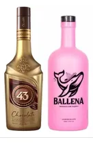 Comprar Kit Licor 43 Chocolate 700ml + Licor Ballena 750ml Original
