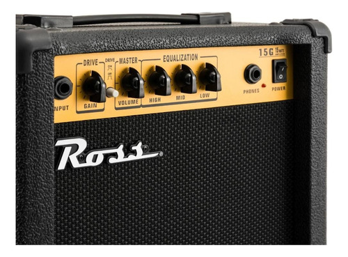 Amplificador Ross G15r Para Guitarra De 15w