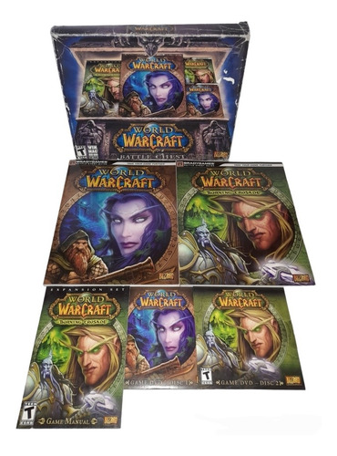 World Of Warcraft Battle Chest Pc + Exp The Burning Crusade (Usado)