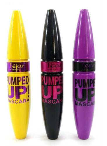 Maquillaje Mascara De Pestañas Negra Pumped Up De Tejar