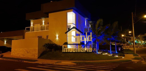 Casa Com 3 Dormitórios À Venda, 256 M² Por R$ 980.000,00 - Condomínio Buona Vita - Ribeirão Preto/sp - Ca0631