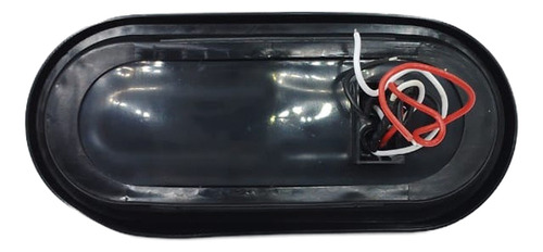 Luz Piloto Direccional Ovalada 6 Led Rojo 12v-24v