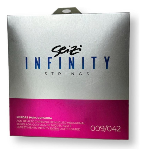 Corda Guitarra Seizi Infinity Extra Light Coated 009-042