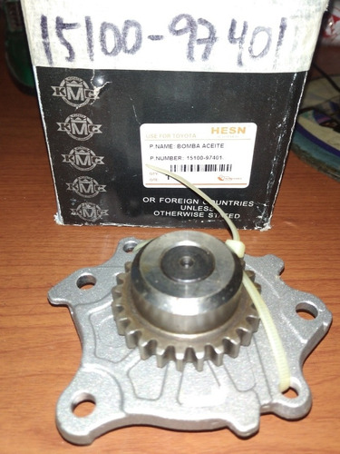 Bomba Aceite Toyota Terio Motor 1.3 Modelo Viejo Kmc