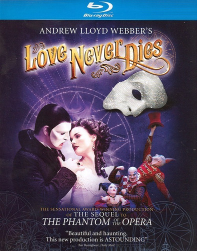 Blu-ray Andrew Lloyd Webber´s Love Never Dies