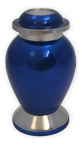 Remato De Zafiro Azul - Urna De Mini Cremación Por Hermosas