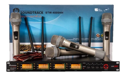 Stw-4000hh Sistema De Micrófono Inalámbrico Uhf Soundtrack