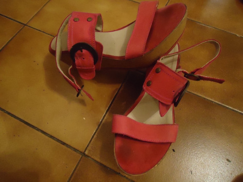 Sandal Zapatos Fuxia Comodisimas Unicas 39 Zona Belgrano