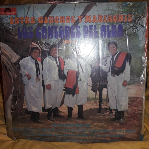 Vinilo Los Cantores Del Alba Entre Gauchos Y Mariachis 2 F2