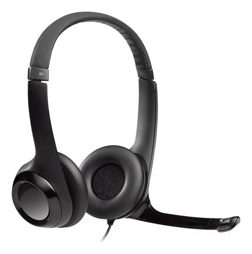 Audífono Logitech H390 On-ear Alámbricos Usb Negro