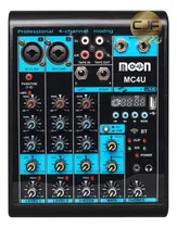 Comprar Mixer Moon Mc4u 4 Canales Fx Rep Usb Bluetooth Phantom Cjf