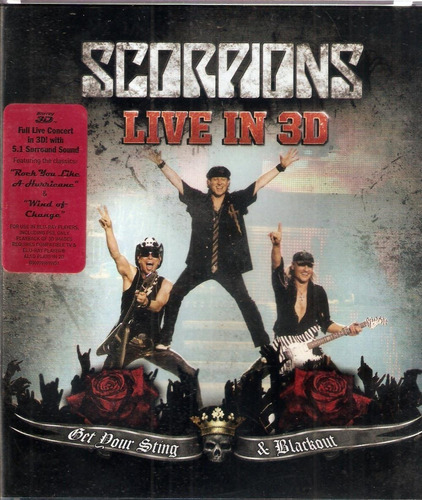 Blu-ray Scorpions - Live In 3d