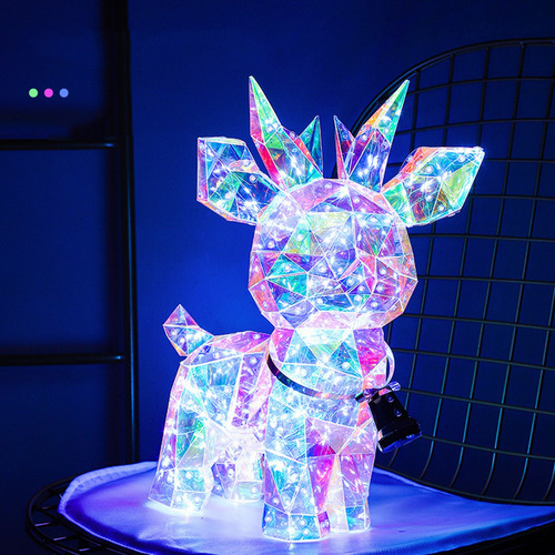 Decoración Navideña Explosión Magics Light Navidad Ciervo