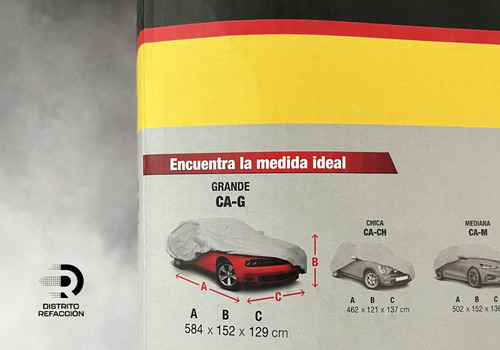 Cubre Auto Impermeable Cubre Lluvia Sol Grande