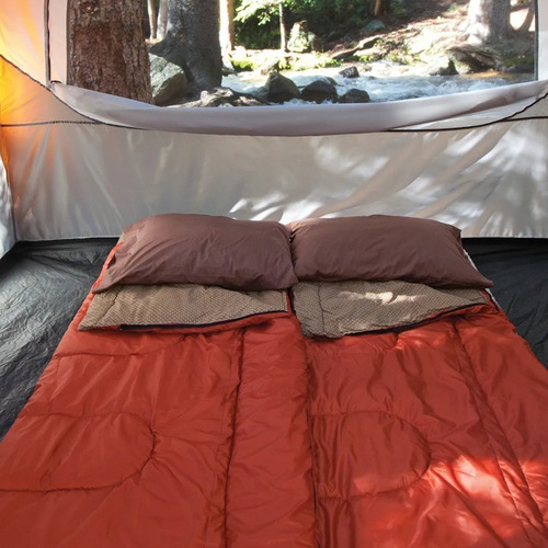 Carpa Coleman Hooligan 4 Personas C/abside 3000mm Color Naranja