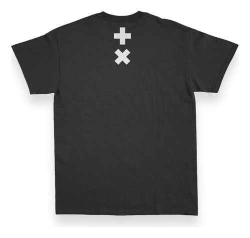 Camiseta Negra Estampada Martin Garrix Foto