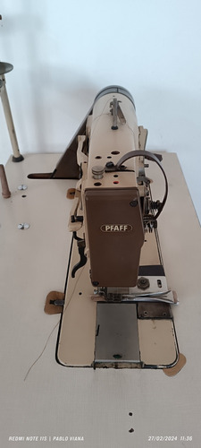 Máquina De Coser Pfaff De Dos Agujas 