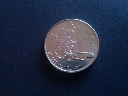 Moneda Canadá Níquel 25 Cent 2007 (a03)