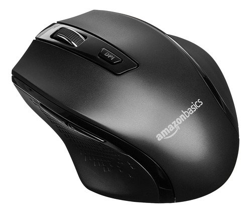 Ratón De Pc Inalámbrico Ergonómico Amazon Basics - Dpi Ajust