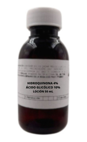 Hidroquinona 4% / Ácido Glicólico 10% - Loción 50 Ml