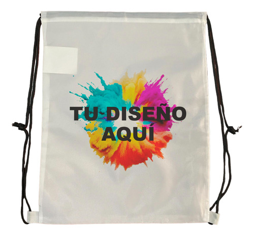 Paquete De 100 Morrales Mochila Totalmente Personalizados
