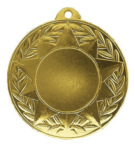 Promo1 - Medalla Dorada 5 Cm Cumple Festejo - Mgr Sport