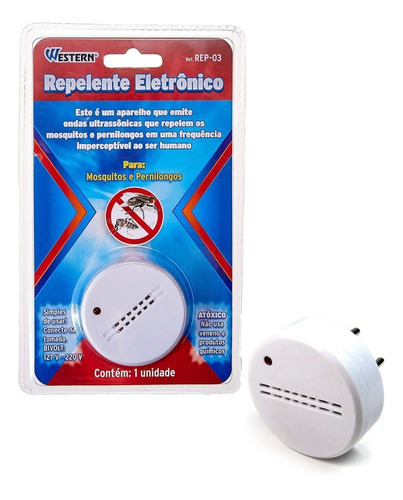 Repelente Eletronico Rep03 Para Mosquito E Pernilongo Bivolt