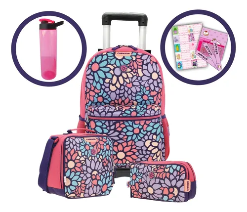 comprar Mochila Happygirl Chenson Basic En Kit Con Carrito Adapatado