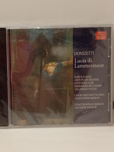 Donizetti Lucia Di Lammermoor Cd Nuevo  Disqrg