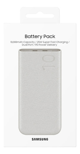 Samsung Battery Pack 25w 10000mah Para Galaxy S24 Plus Ultra