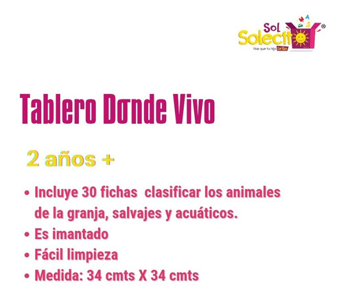 Imagen 3 de 7 de Combo Tableros Didácticos Clasificación Ms