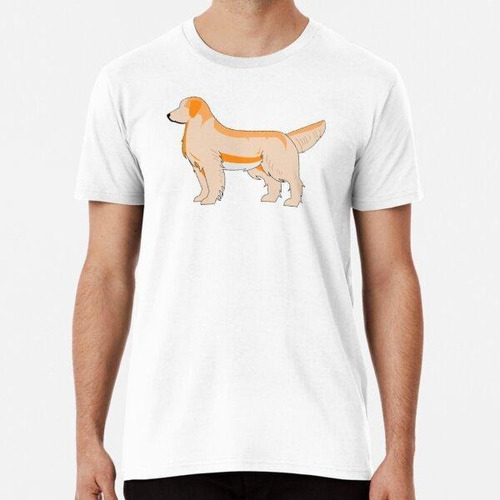 Remera Golden Retriever Colección Eazy Dogz Grande Algodon P