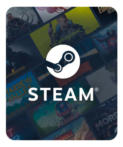 Steam Cartão Pré-pago De R$200 Reais Crédito Card Imediato