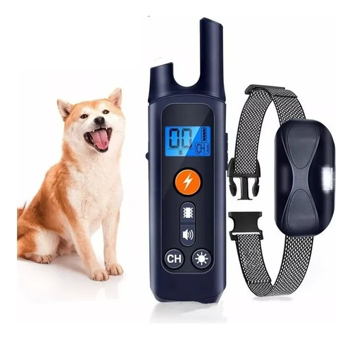Collar Adiestra Perros Entrenador Sonido Vibración Impulso 