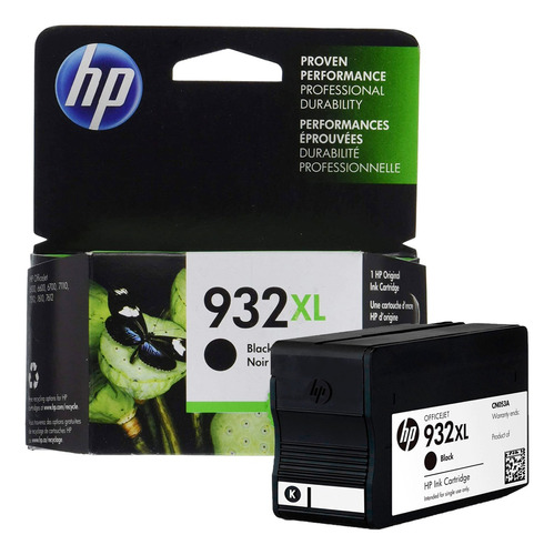 Tinta Hp 932xl Cn053al Negro 7110 (1000 Pgs)