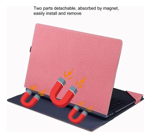 Funda Protectora Rosa Para Laptop Lenovo Yoga 7i 16