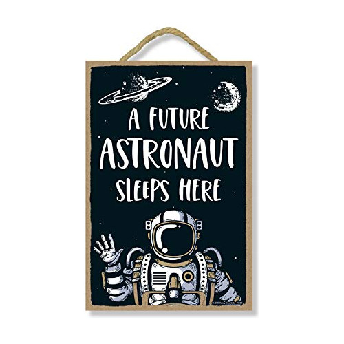 A Future Astronaut Sleeps Here, 7 Pulgadas Por 10.5 Pul...