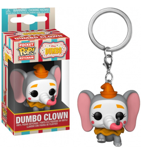 Funko Pop De Dumbo Elefante - Payaso - Disney World Llavero