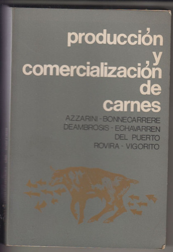 Uruguay Carnes Produccion Y Comercializacion Azzarini 1972