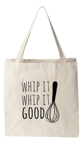 Whip It Whip It Good, Bolsa De Lona Natural, Bolso Seri...